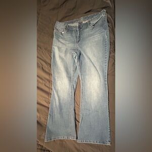 Gloria Vanderbilt flare leg jeans
